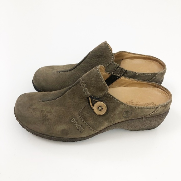 timberland clogs